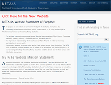 Tablet Screenshot of neta65.org